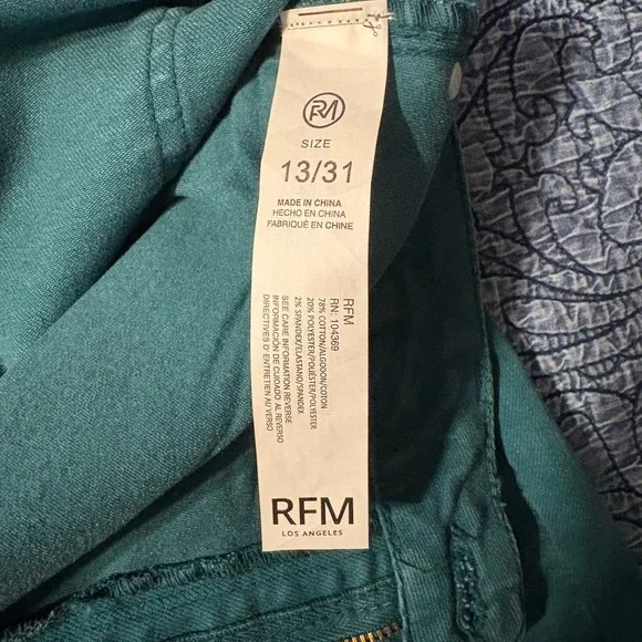 Green Flare & Wide Leg Jeans - Picture 3 of 3